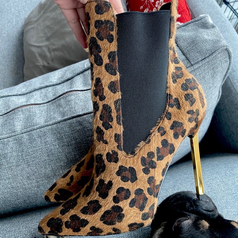 New brand animal print booties!